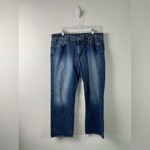 Lucky Brand Classic Straight Leg Blue Jeans Size 36 Short